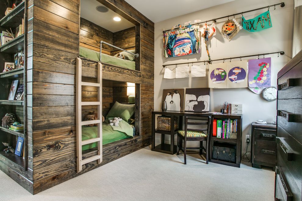 Discovery World Bunk Beds Farmhouse Kids with Built In