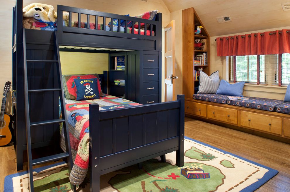 Dorel Twin Over Full Metal Bunk Bed Multiple Colors Traditional Kids with Built in Bookshelves