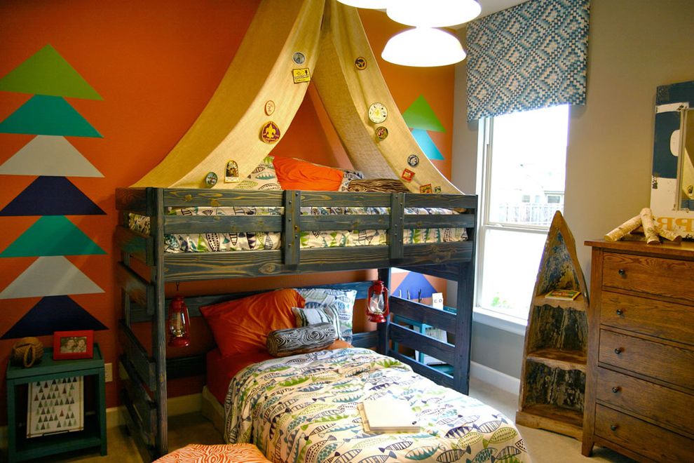 Dorel Twin Over Full Metal Bunk Bed Multiple Colors Traditional Kids with Distressed Bed