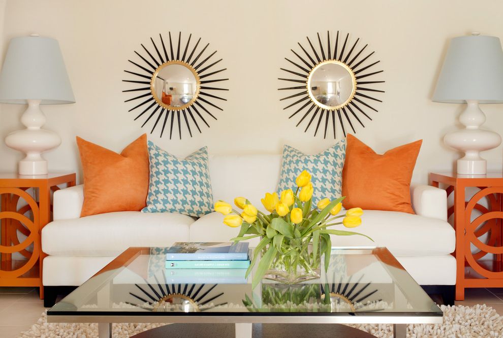 End Tables Big Lots Tropical Living Room with Houndstooth