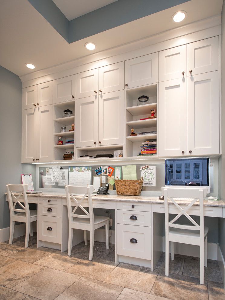 Gaming Desk Ikea Transitional Home Office with Grey Walls