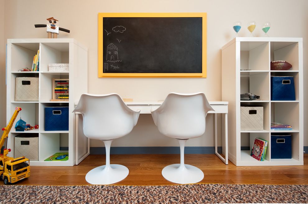 Gaming Desk Ikea Transitional Kids with White Chairs