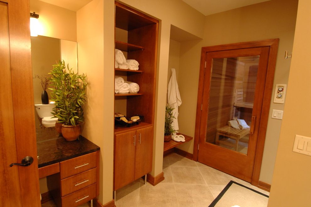 Genuine Turkish Bathrobe Contemporary Bathroom with Bathroom Bench