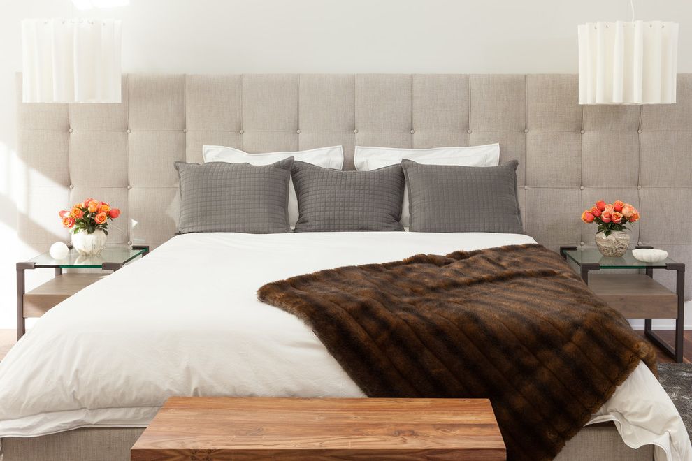 Hanging Lamps Lowes Transitional Bedroom with Contemporary