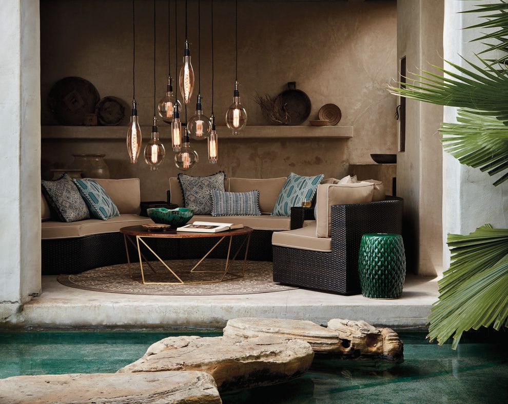 Joss and Main Area Rugs Contemporary Patio with Contemporary