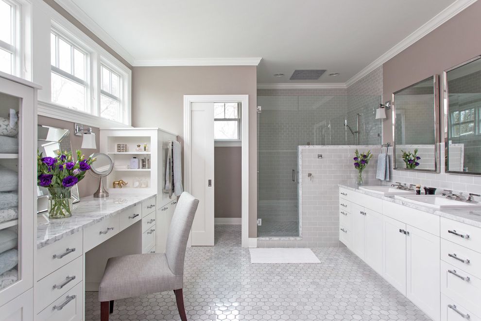 Kohler Levity Shower Door Review Traditional Bathroom with 2nd Story