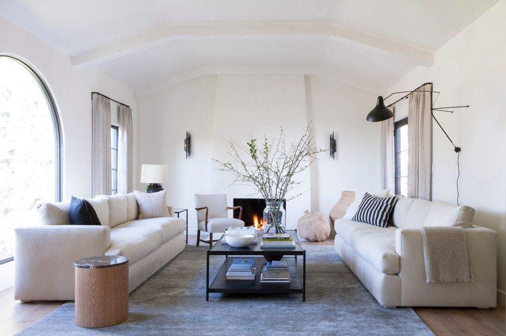 Lowes Rugs 8x10 Transitional Living Room with Spanish Modern