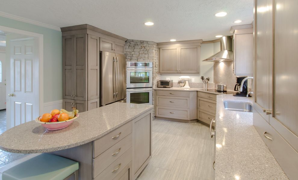 Midas Acton Ma Transitional Kitchen with Kitchen Remodel