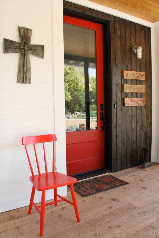Nautical Door Mats Farmhouse Entry with Cross