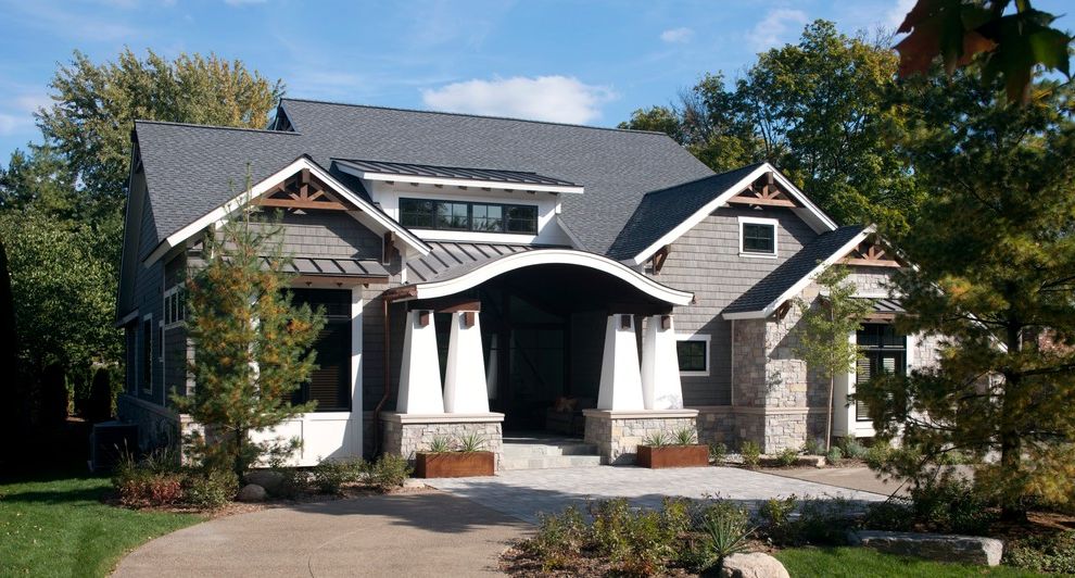 Primary Care of the Andovers Craftsman Exterior with Tapered Columns