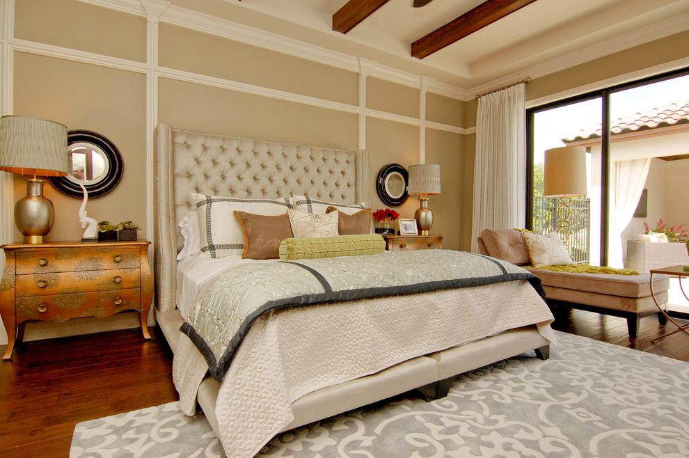 Simply Rugged Holsters with Transitional Bedroom Wood Floor