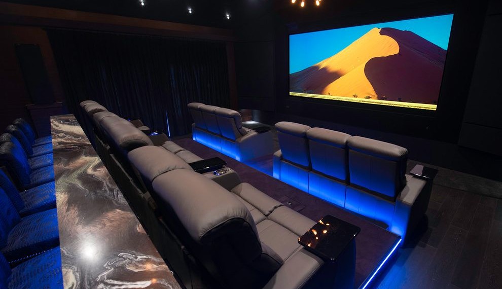 5.1 Home Theater System Contemporary Home Theater with Home Theater