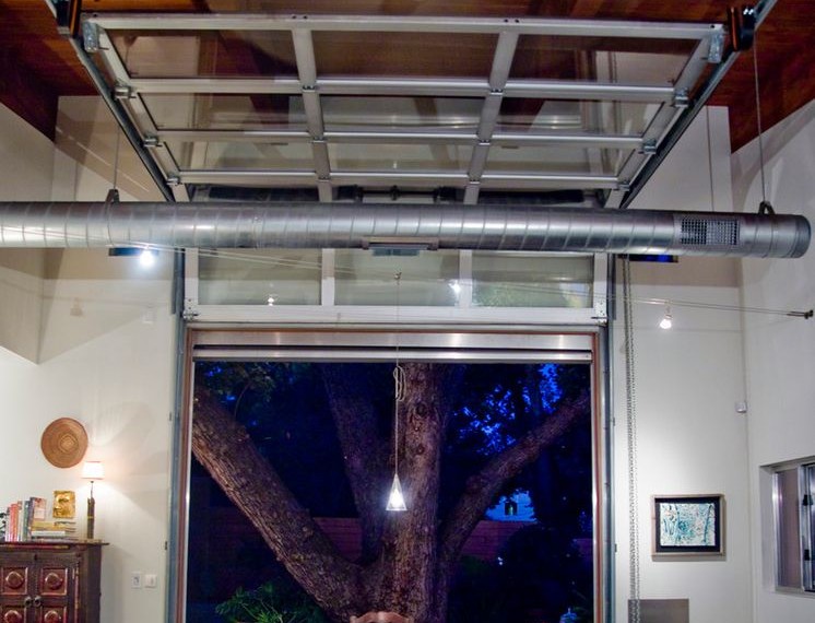 9x10 Garage Door Industrial Dining Room with Interior Garage Door