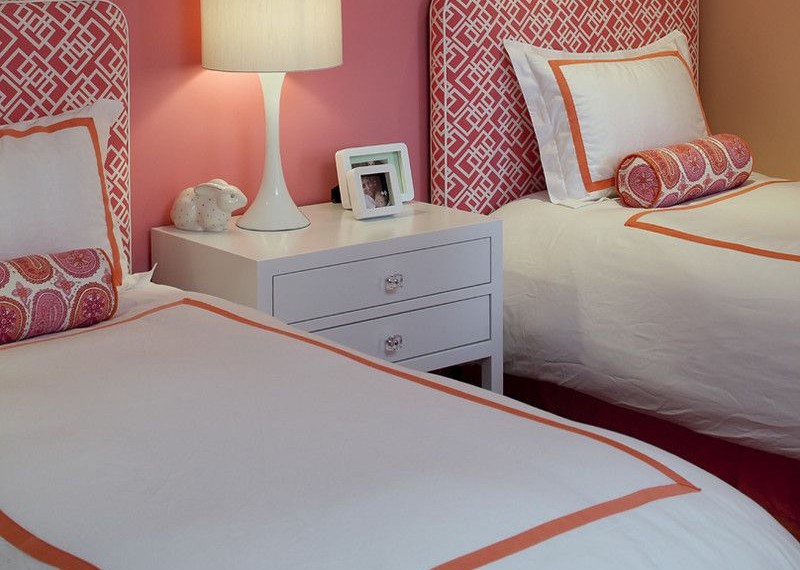 Bushbeans.com Recipes Contemporary Bedroom with Greek Key