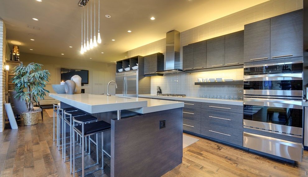 Collapsible Dining Table Modern Kitchen with Modern Kitchen