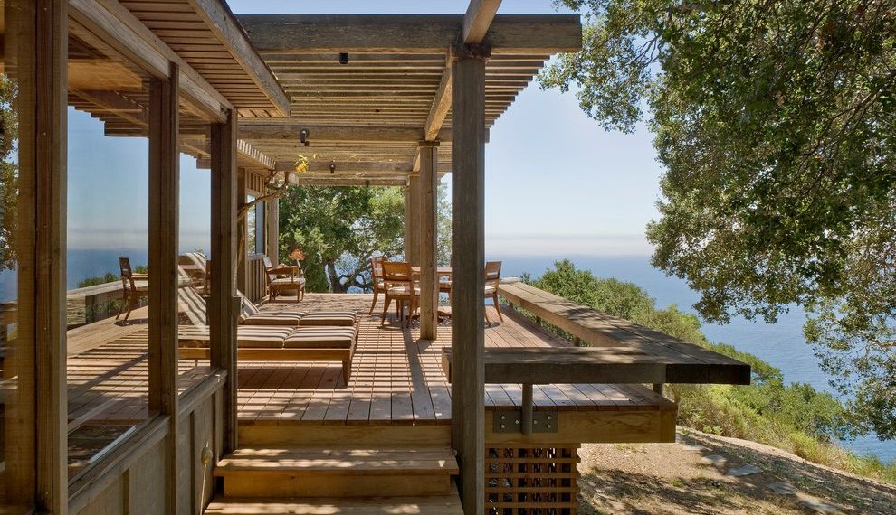 Composite Deck Boards Rustic Deck with Wood Deck