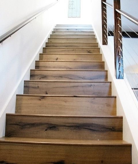Cost to Install Laminate Flooring Traditional Staircase with Laminate Staircase