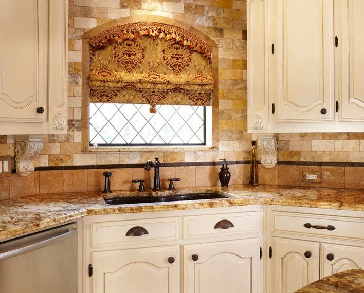 Delta Single Handle Kitchen Faucet Traditional Kitchen with Kitchen Remodelers