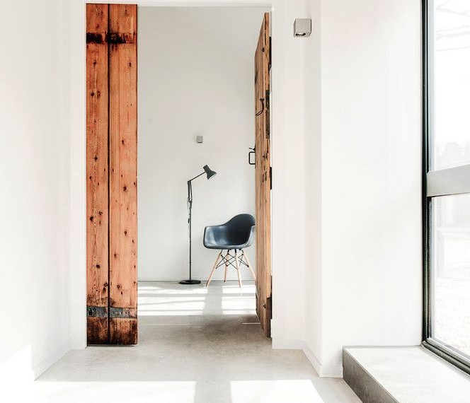 Do It Yourself Concrete Leveling Scandinavian Hall with Ar