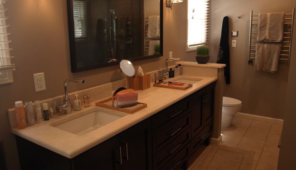 Electric Radiant Floor Heating  Bathroom with Heat