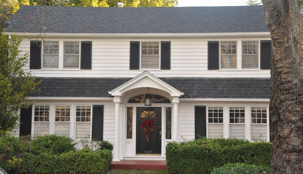 Entry Doors with Sidelights Traditional Exterior with Folsom