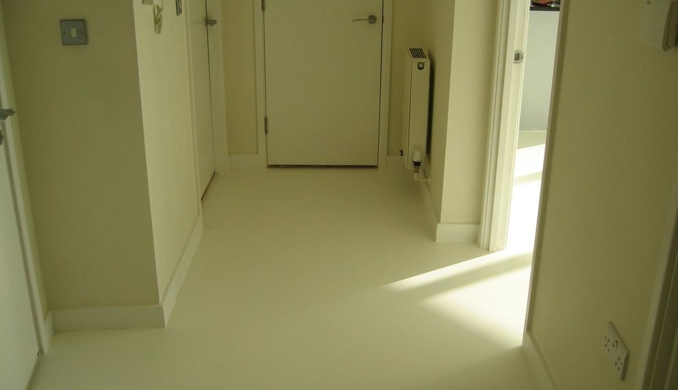 Epoxy Shield Contemporary Hall with Epoxy Resin Flooring Newcastle Upon Tyne