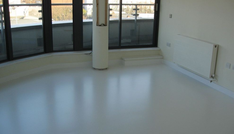 Epoxy Shield Contemporary Living Room with Epoxy Flooring Newcastle Tyne and Wear
