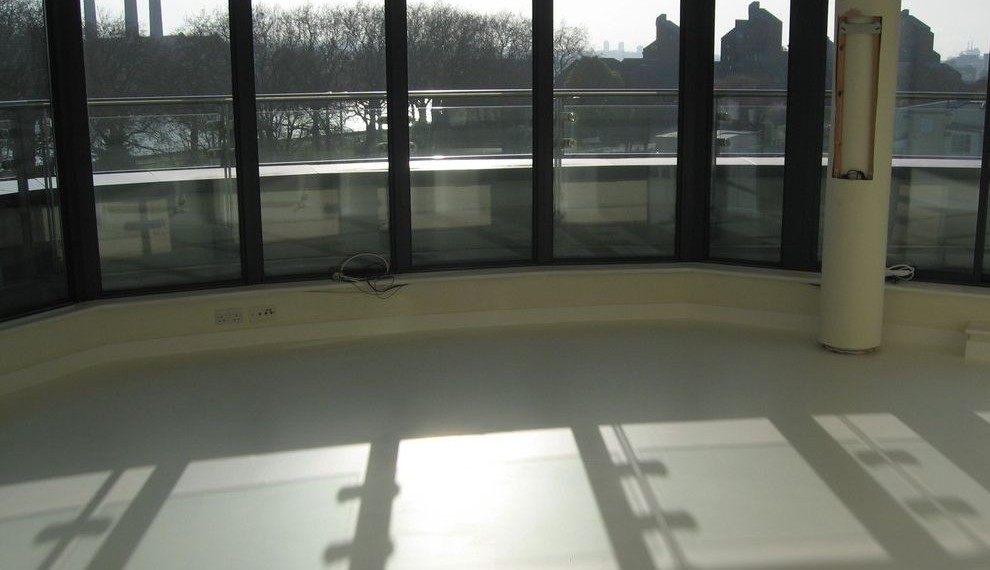 Epoxy Shield Contemporary Living Room with Epoxy Floors North East England