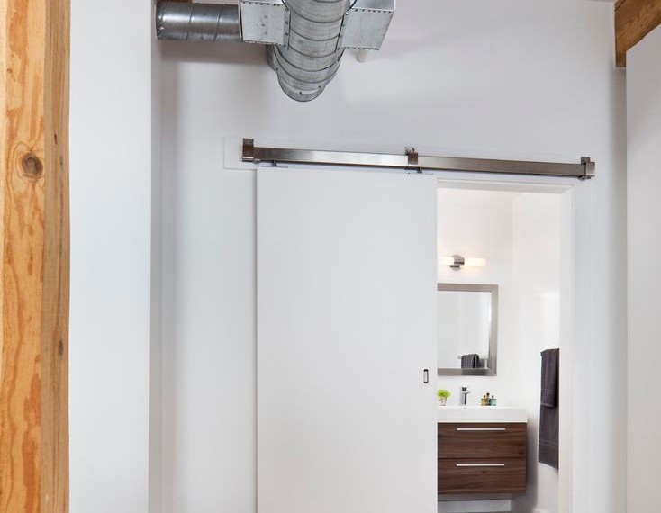 Exposed Air Conditioning Ducts Industrial Spaces with Exposed Ductwork