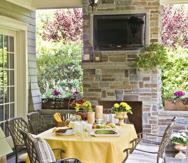 Free Tv Shows Online Full Episodes Traditional Patio with Recessed Lighting
