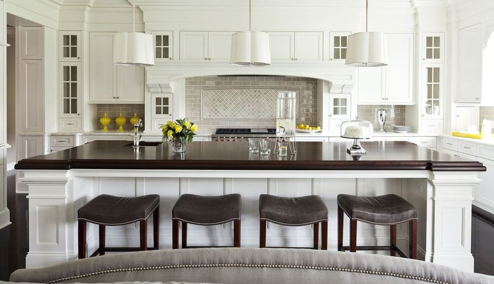 Free Tv Shows Online Full Episodes Transitional Kitchen with Over Size Island