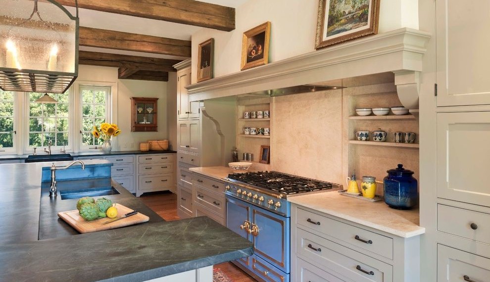 Ge Gas Stove Farmhouse Kitchen with Kitchen Decor