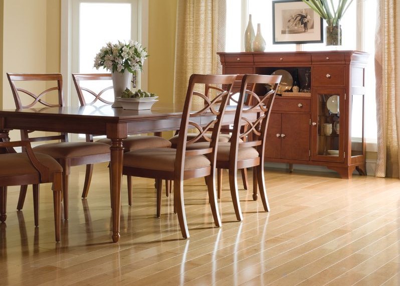 Grommet Top Curtains Traditional Dining Room with Dining Room