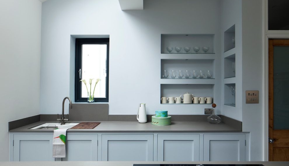 Heavy Duty Swing Sets for Adults Contemporary Kitchen with Grey Worktop