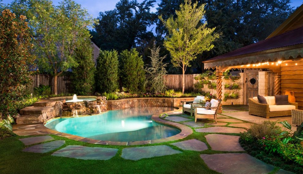 Heavy Duty Swing Sets for Adults Eclectic Pool with House and Pool