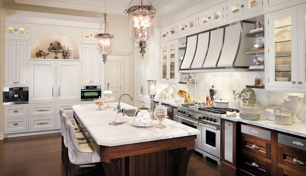 How to Restain Kitchen Cabinets Traditional Kitchen with Morristown Kitchens