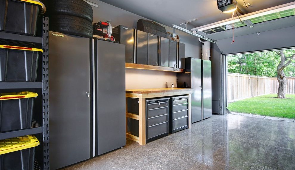 Husky Workbench Craftsman Shed with Storage Organization