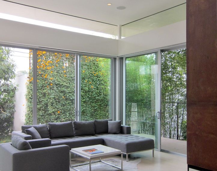 Jeld Wen Garden Window Modern Living Room with Modern