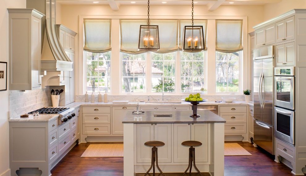Kenmore Dryer Belt Transitional Kitchen with Kitchen Island
