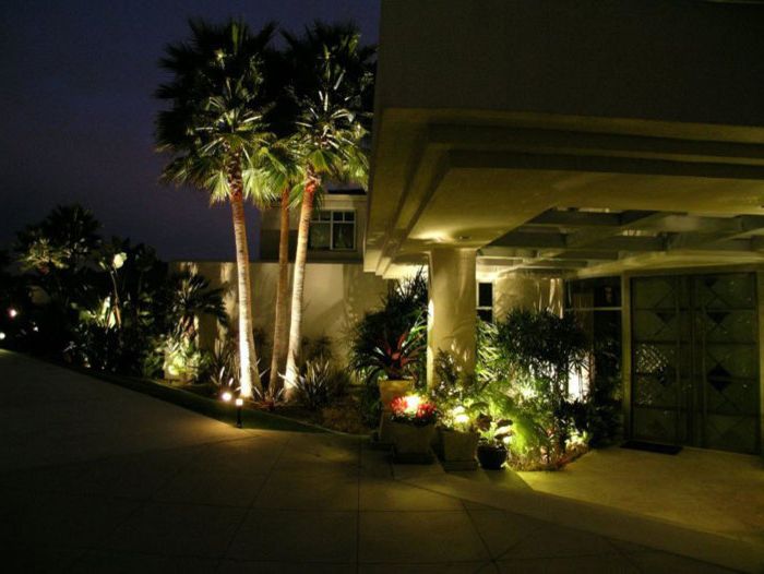 Led Landscape Lighting Kits Contemporary Landscape with Tropical Landscape