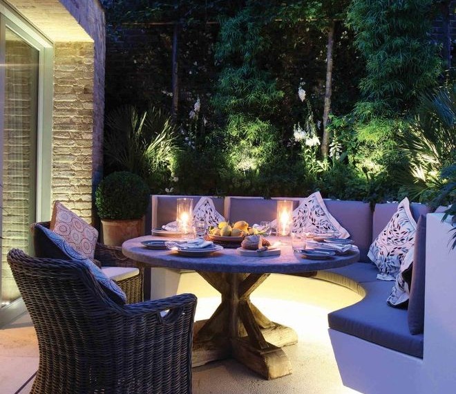 Led Landscape Lighting Kits Contemporary Patio with Contemporary