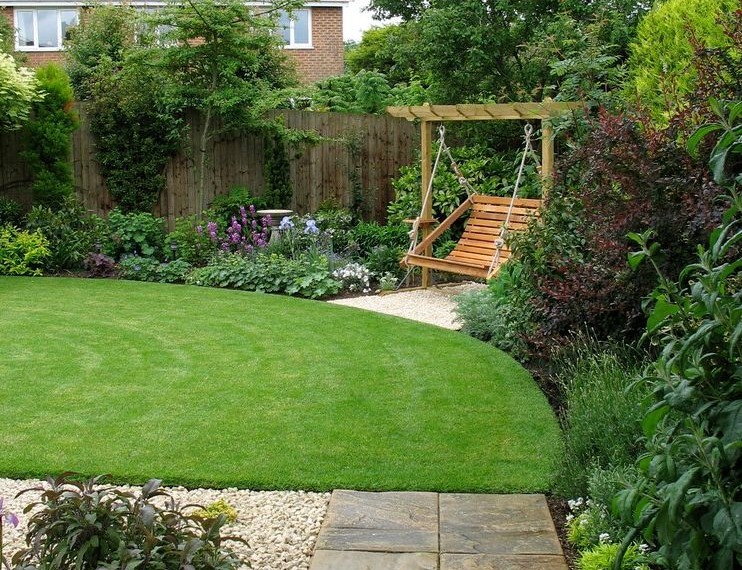 Lowes Lawn Furniture Traditional Landscape with Garden Lawn