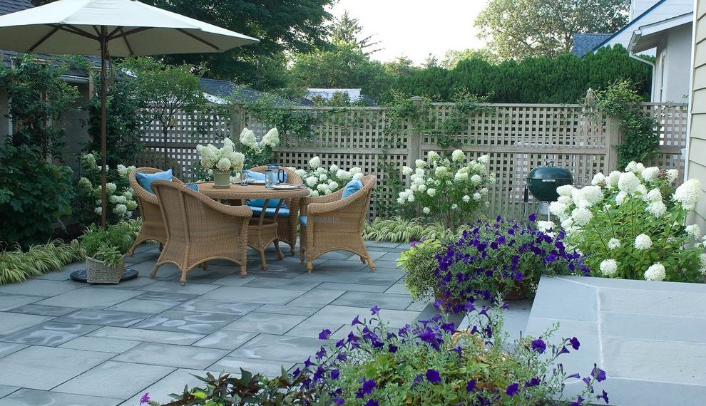 Lowes Patio Umbrella Traditional Patio with Outdoor Dining