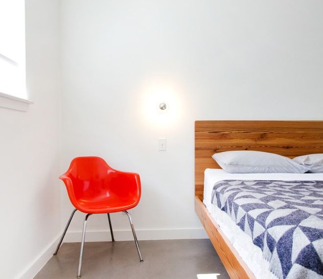 Mid Century Modern Armchair Midcentury Bedroom with Eames Shell Chair
