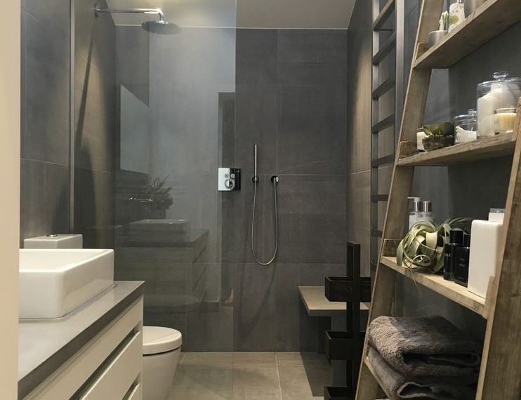 Mitre Saw Stand Contemporary Bathroom with Walk in Showers