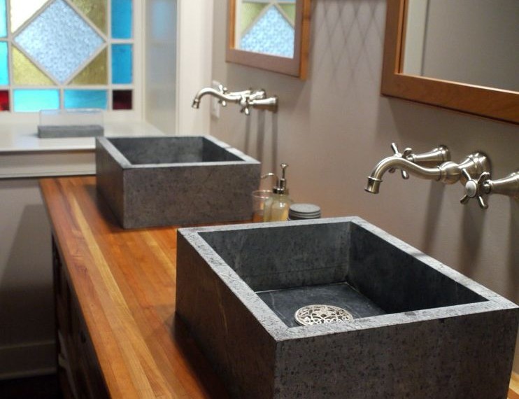 Moen Bathroom Faucet Repair Farmhouse Bathroom with Two Mirrors