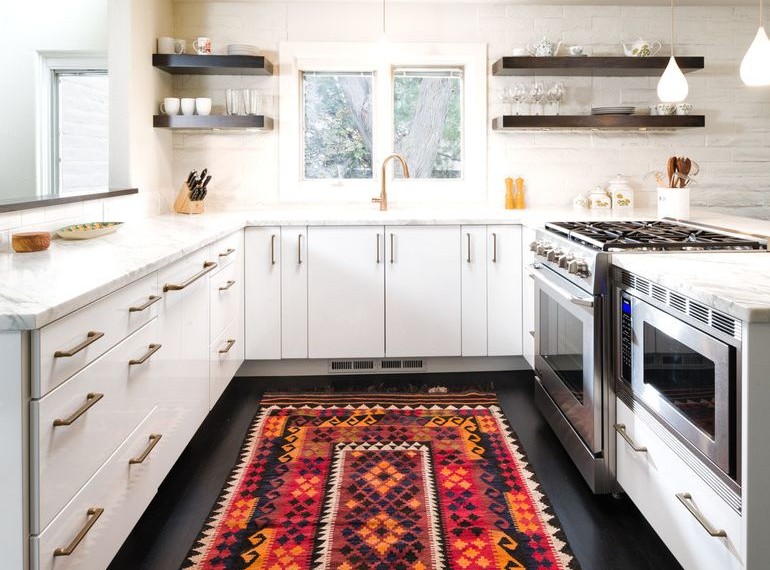 Nest Smoke Detector Contemporary Kitchen with Kitchen