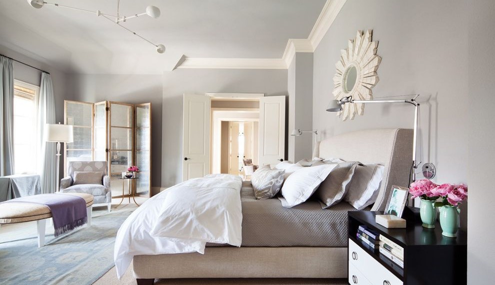 Nicole Miller Area Rugs Shabby Chic Style Bedroom with Reading Area