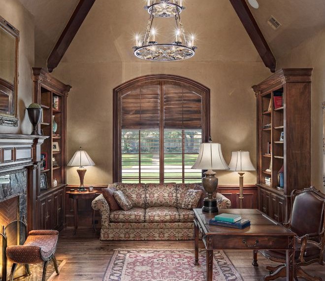 Nicole Miller Area Rugs Traditional Home Office with Wood Desk