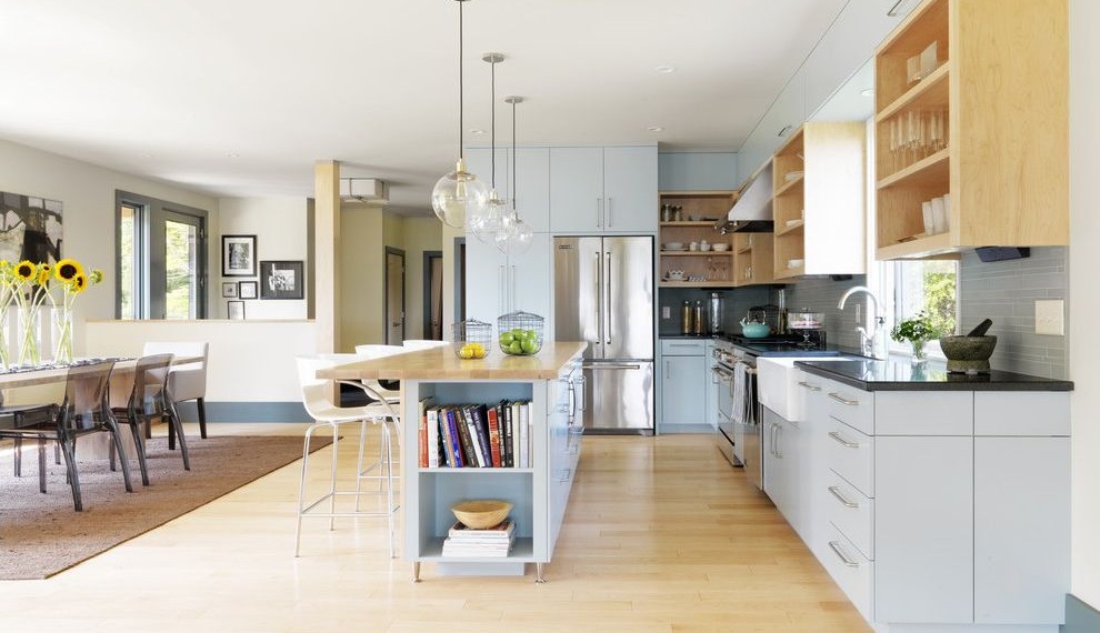 Nikken Water Filter Contemporary Kitchen with Chair